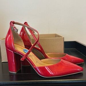 Red Jessica Simpson Shoes Red muse 7 1/2